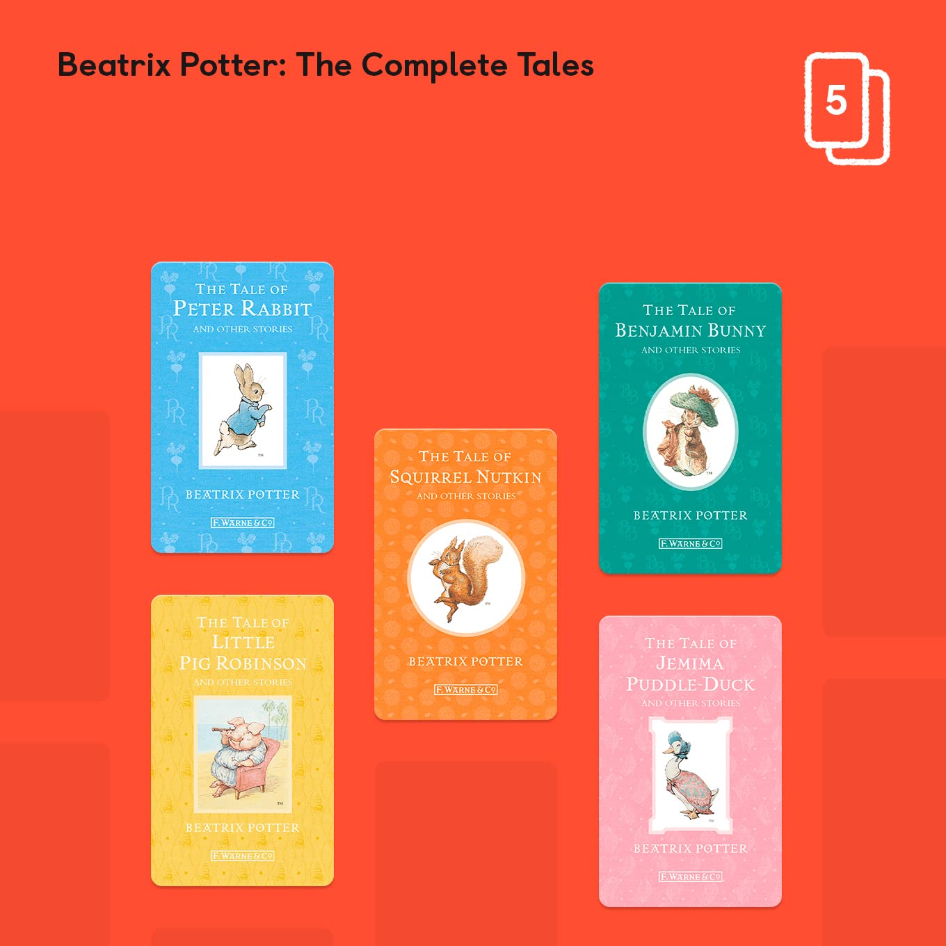 Beatrix Potter: The Complete Tales (Yoto Cards)