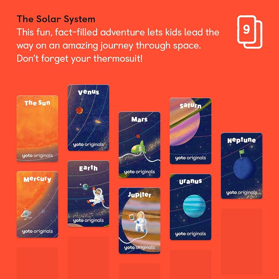 The Solar System (Yoto Cards)