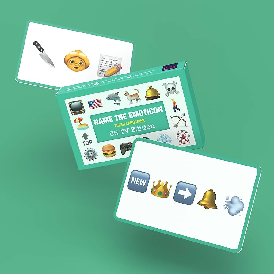 Name The Emoticon Card Game - US TV