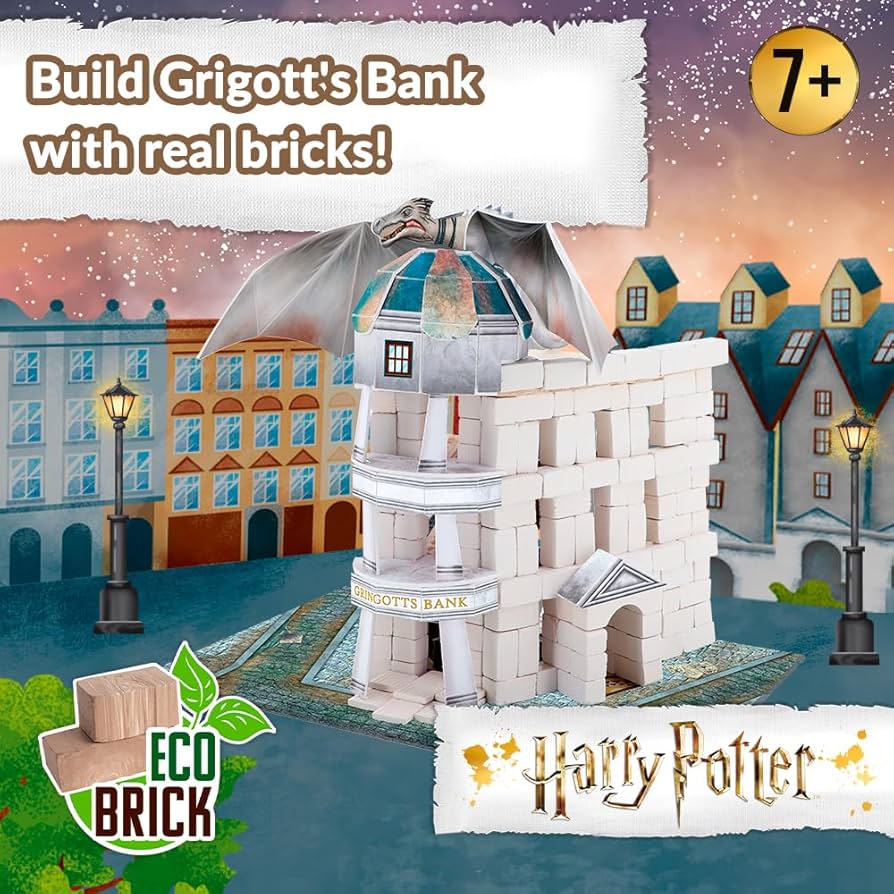 Gringotts Wizarding Bank (Trefl Brick Trick)