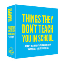 Things They Don't Teach You In School
