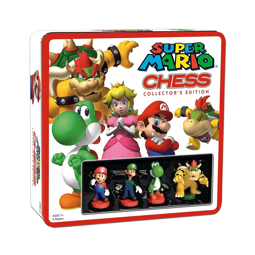 Super Mario Chess Set (Tin)