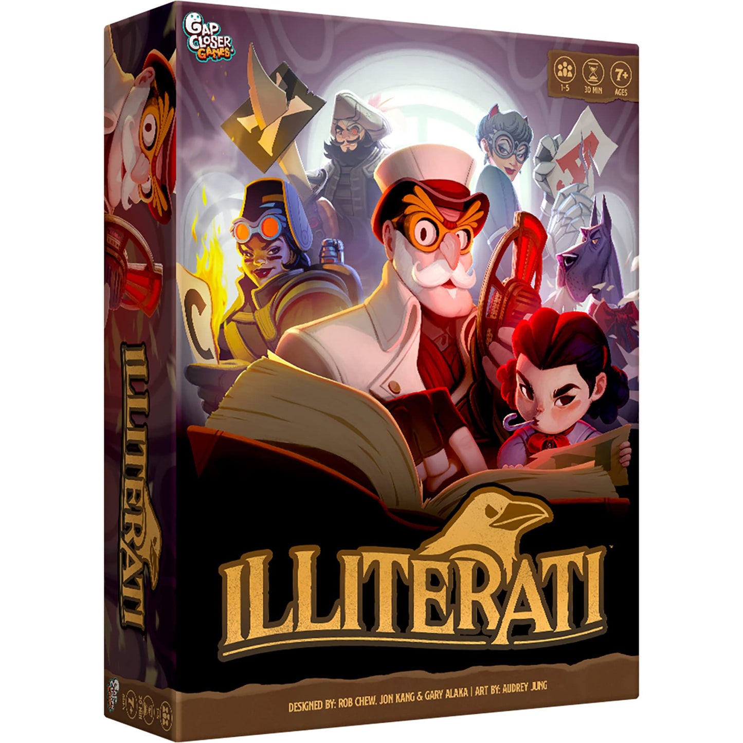 Illiterati the Educational Board Game