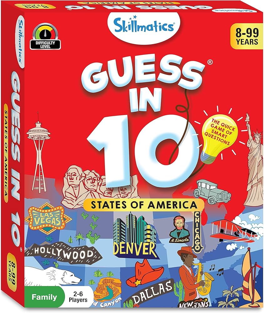 Guess in 10: States of America