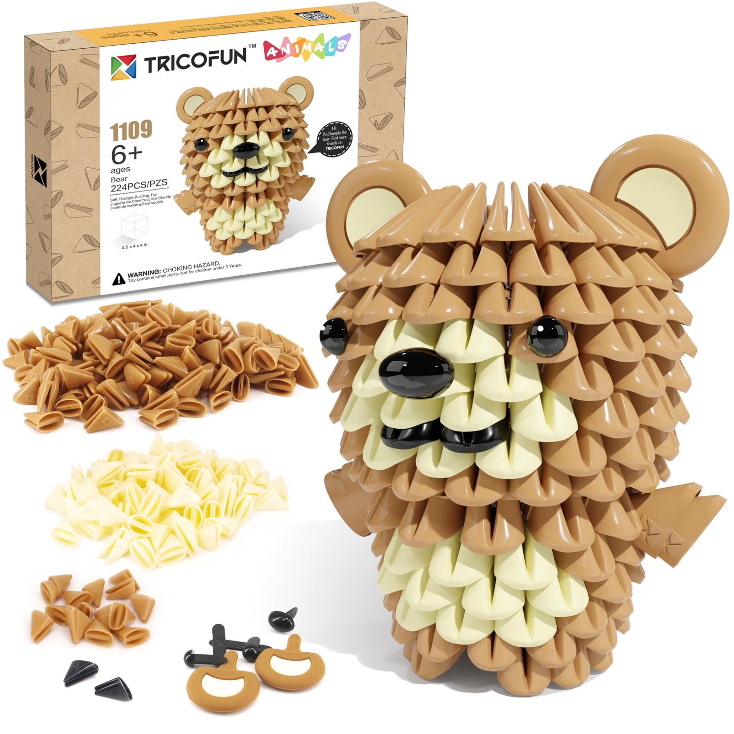 Tricofun: Animals Bramble the Bear