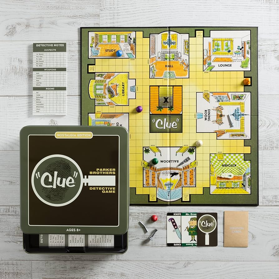 Clue Nostalgia Tin
