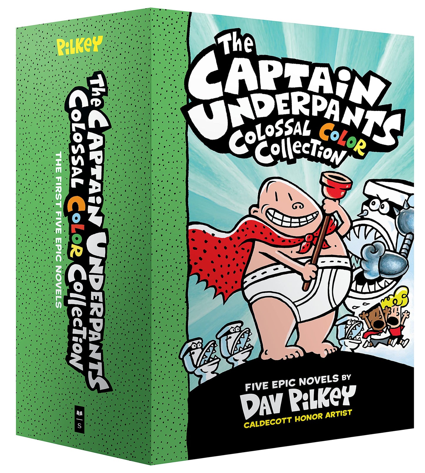 The Captain Underpants Colossal Color Collection