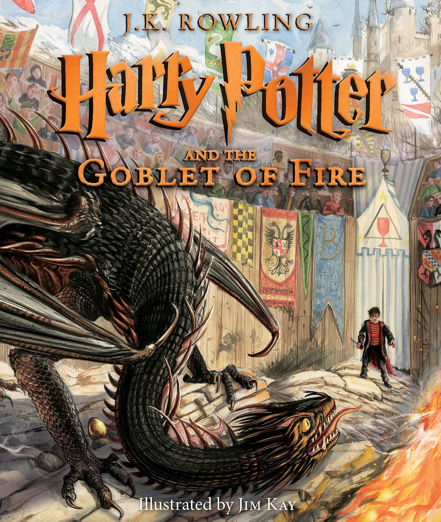 The Goblet of Fire (Illustrated Edition)