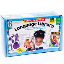 Early Learning Language Library Learning Cards