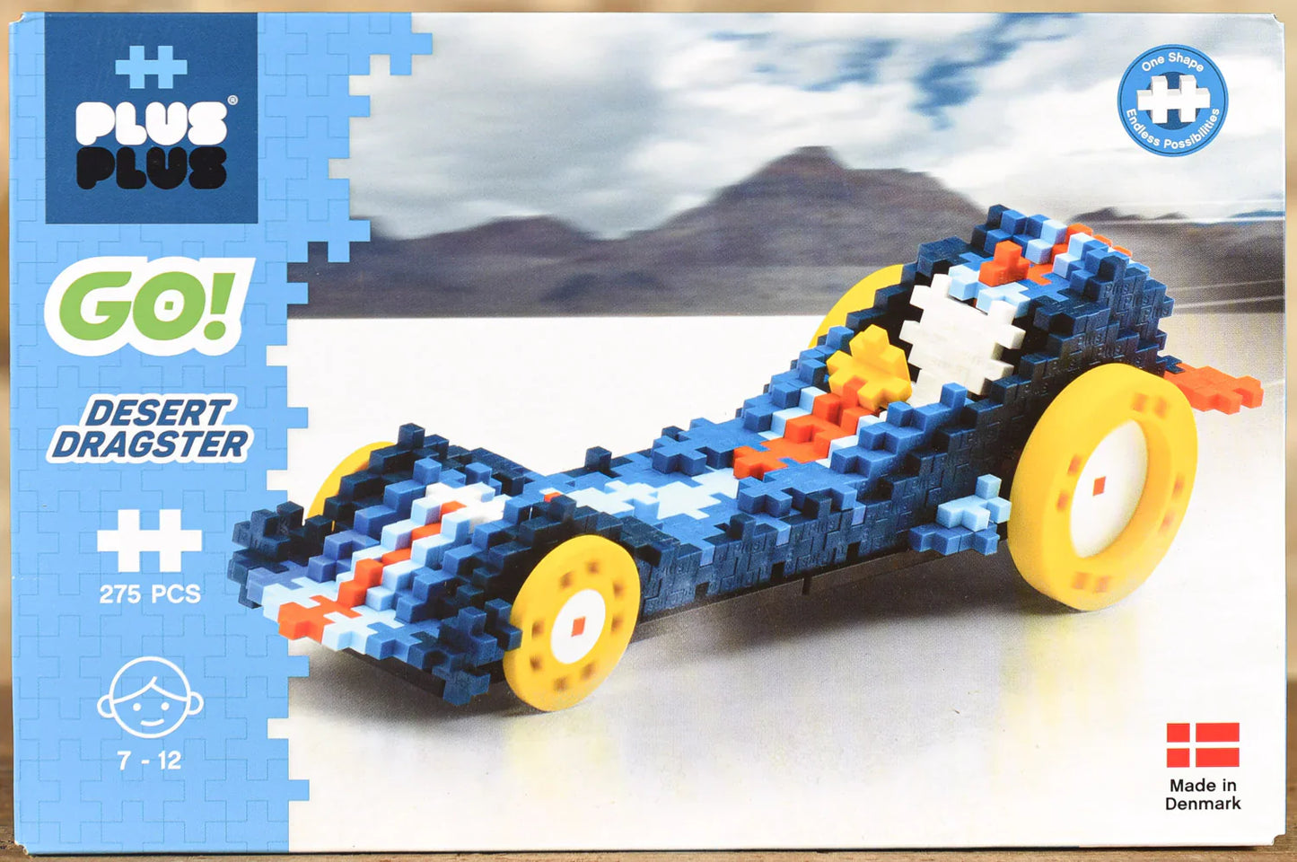 Go! - Desert Dragster (Plus-Plus)