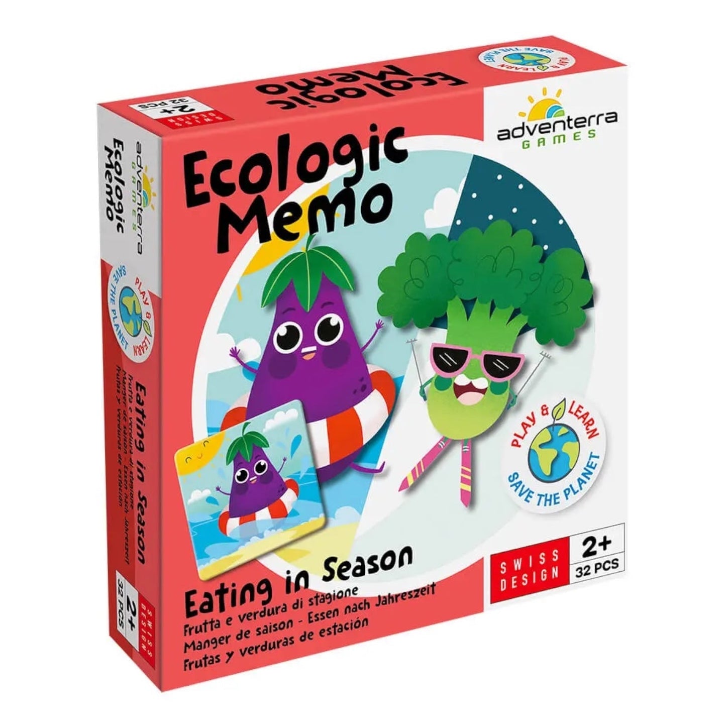 Eating in Season: Eco Matching Memory Game