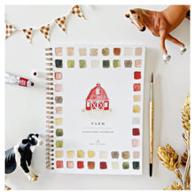 Farm Watercolor Workbook