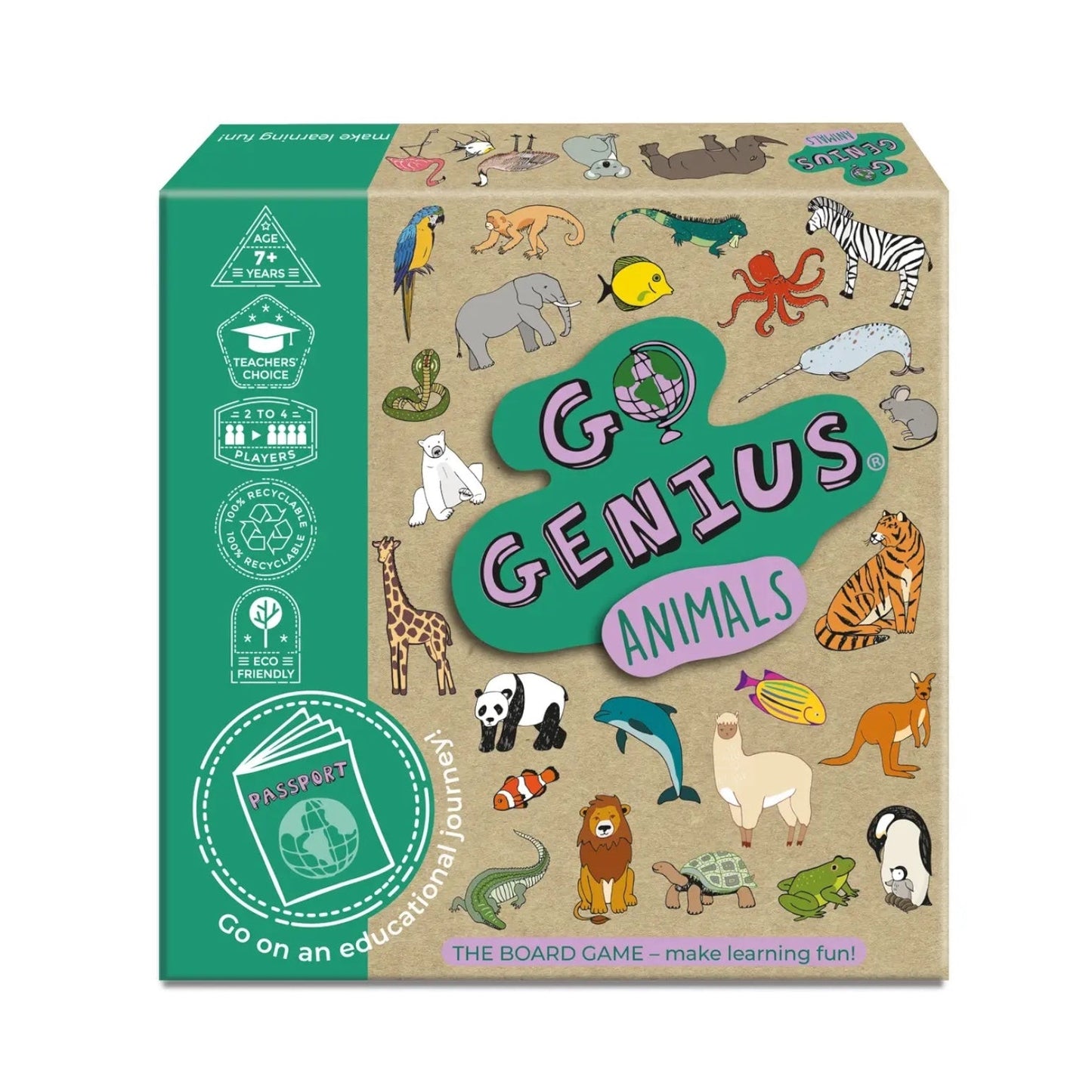 Go Genius Animals (The Board Game)