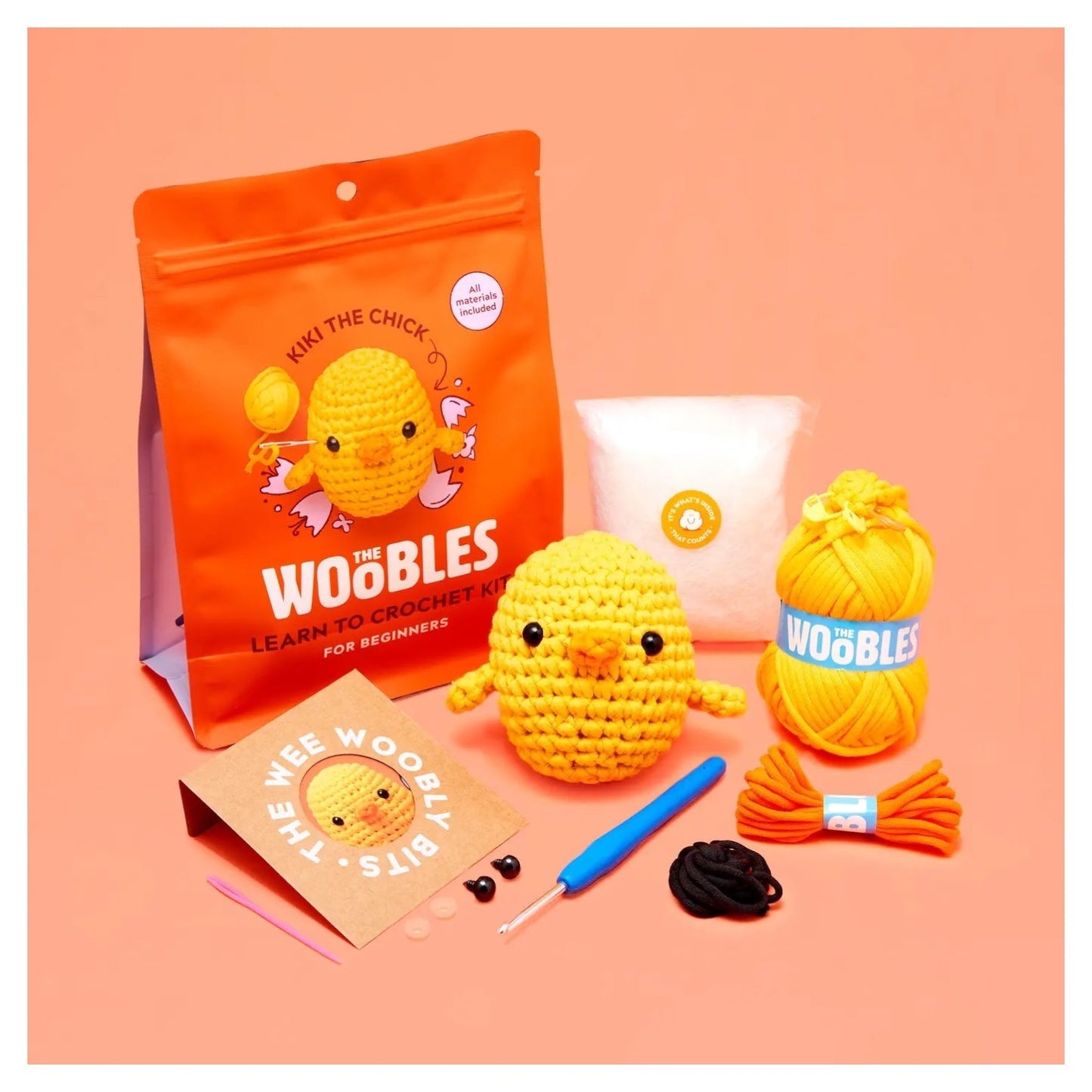 Kiki the Chick Beginner Crochet Kit