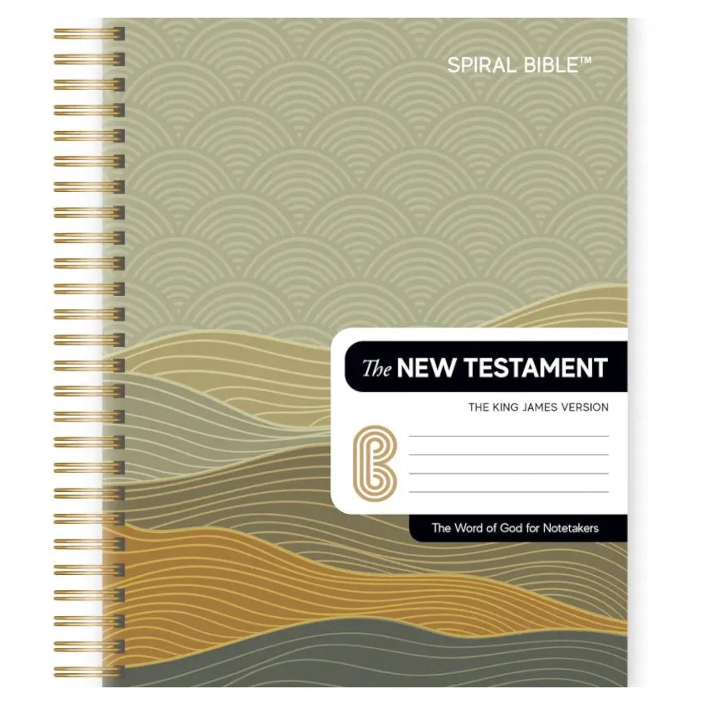 Spiral Bible KJV: New Testament (Tan)