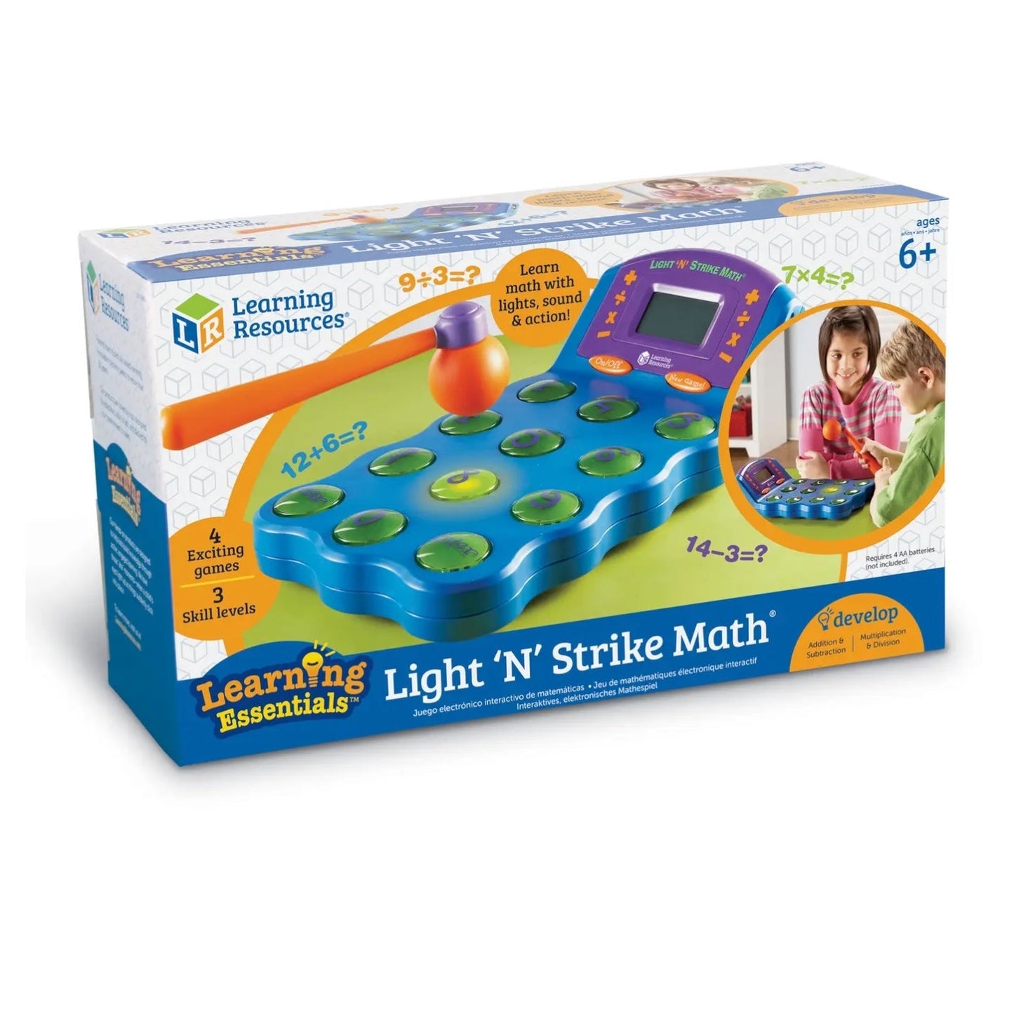 Light 'n' Strike Math Game