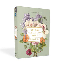 NIV Artisan Bible Leathersoft Sage (Floral)
