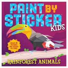 Paint By Sticker Kids: Rainforest Animals