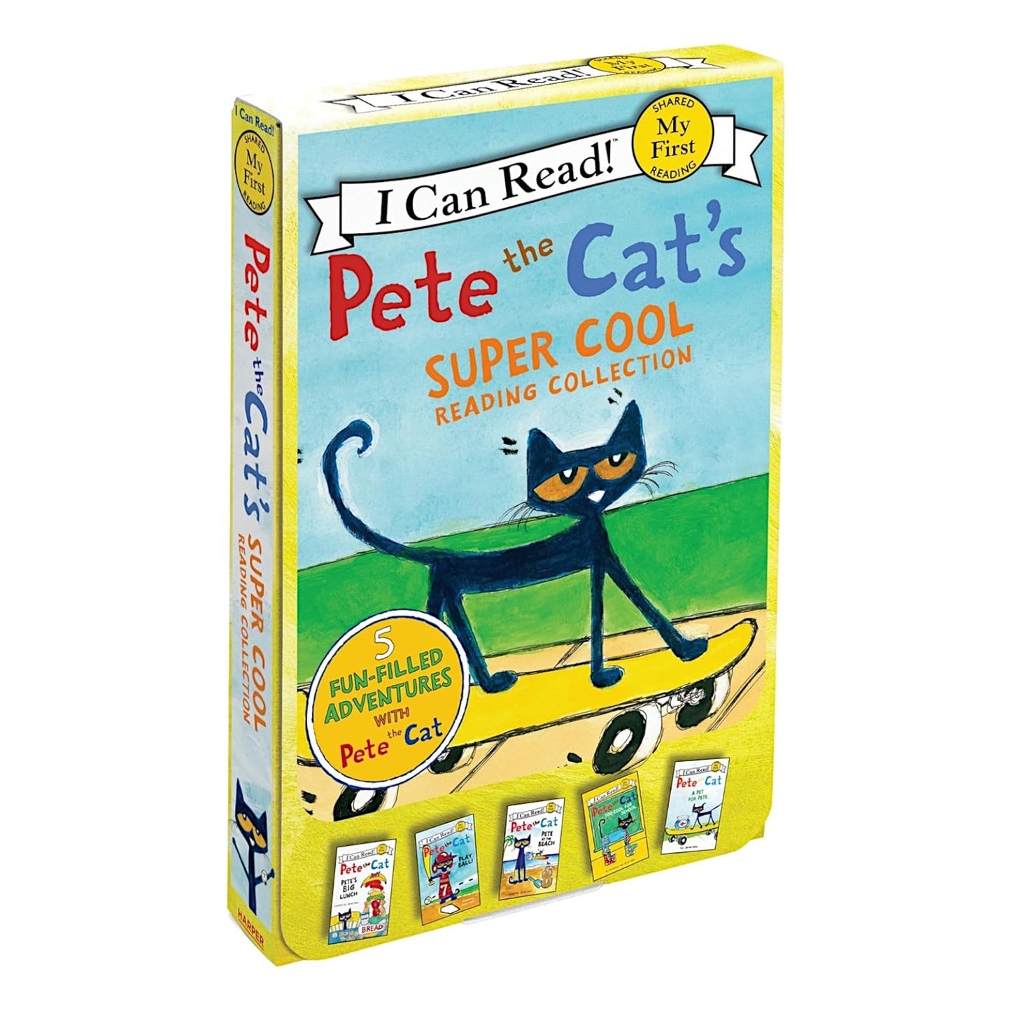 Pete the Cat's Super Cool Reading Collection