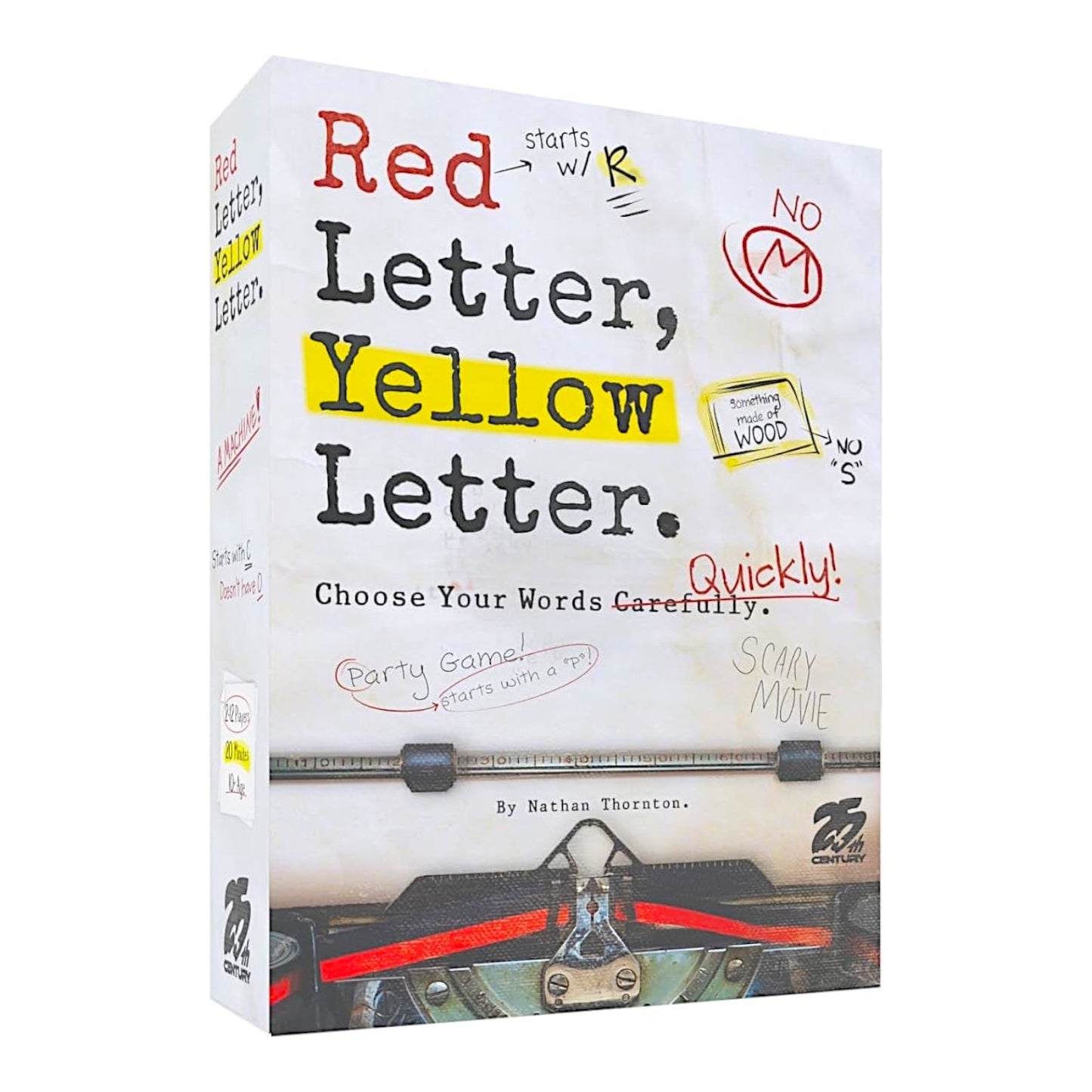 Red Letter, Yellow Letter