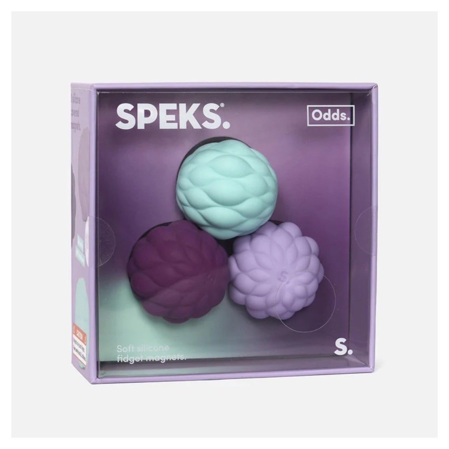 Speks Odds Silicone Magnets (Purple Puffs)