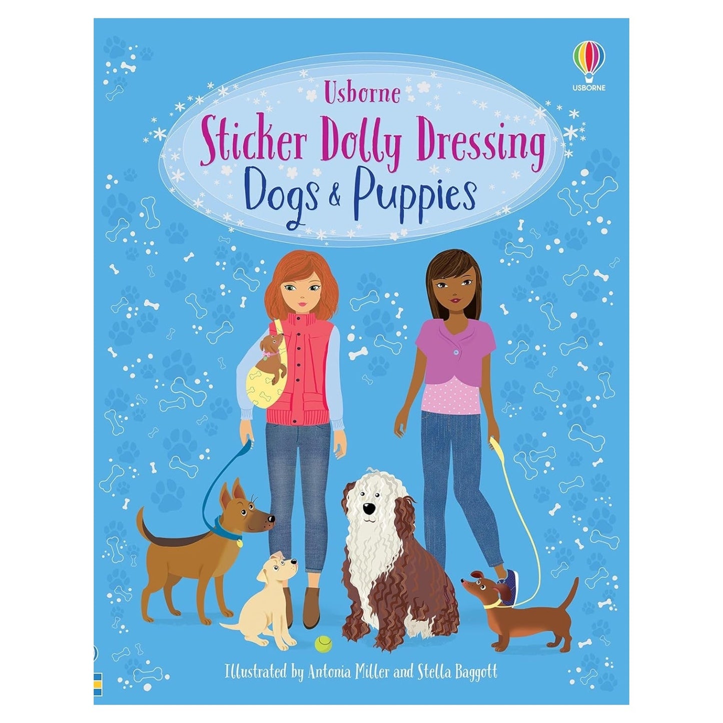 Sticker Dolly Dressing Dogs and Puppies