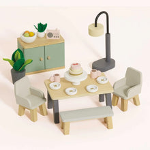 Wooden Dolls House Dinning Room