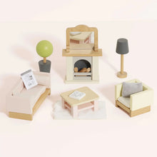 Wooden Dolls House Sitting Room