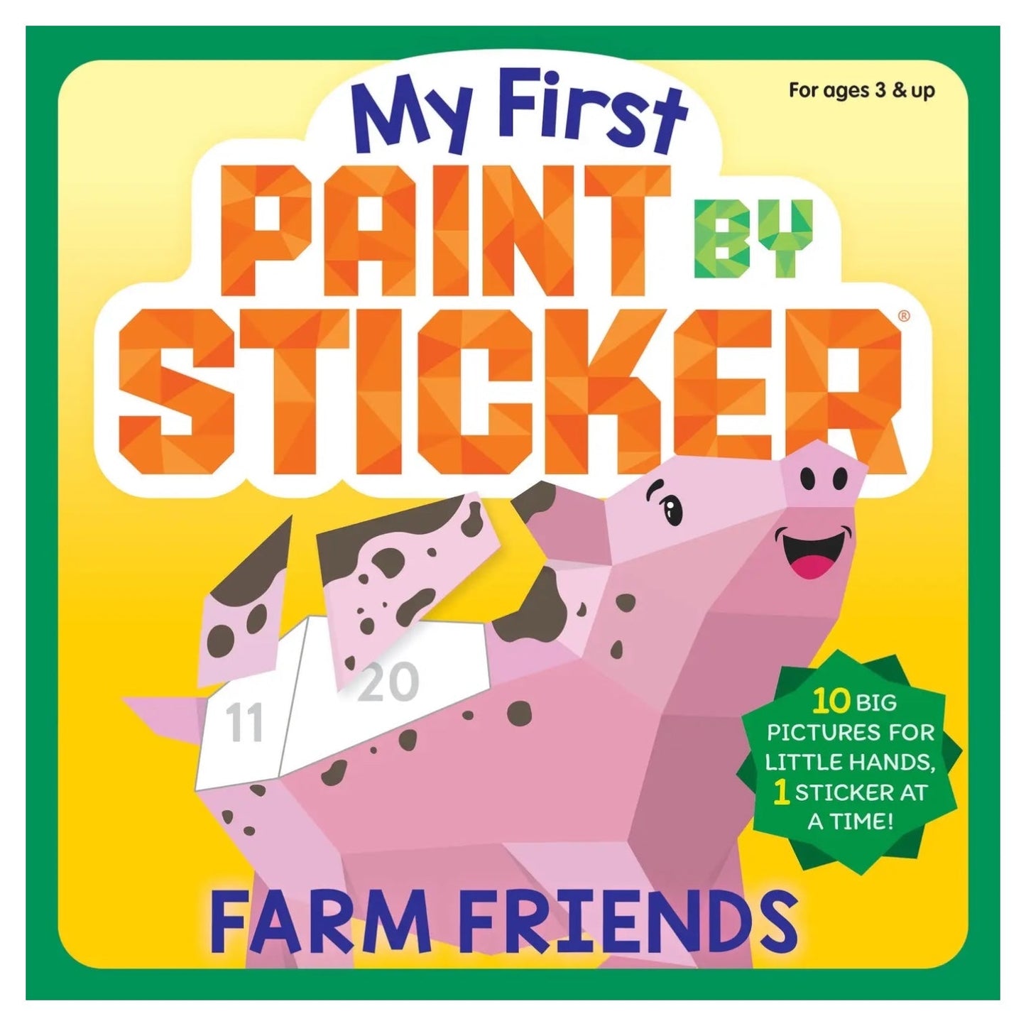 My First Paint By Sticker: Farm Friends