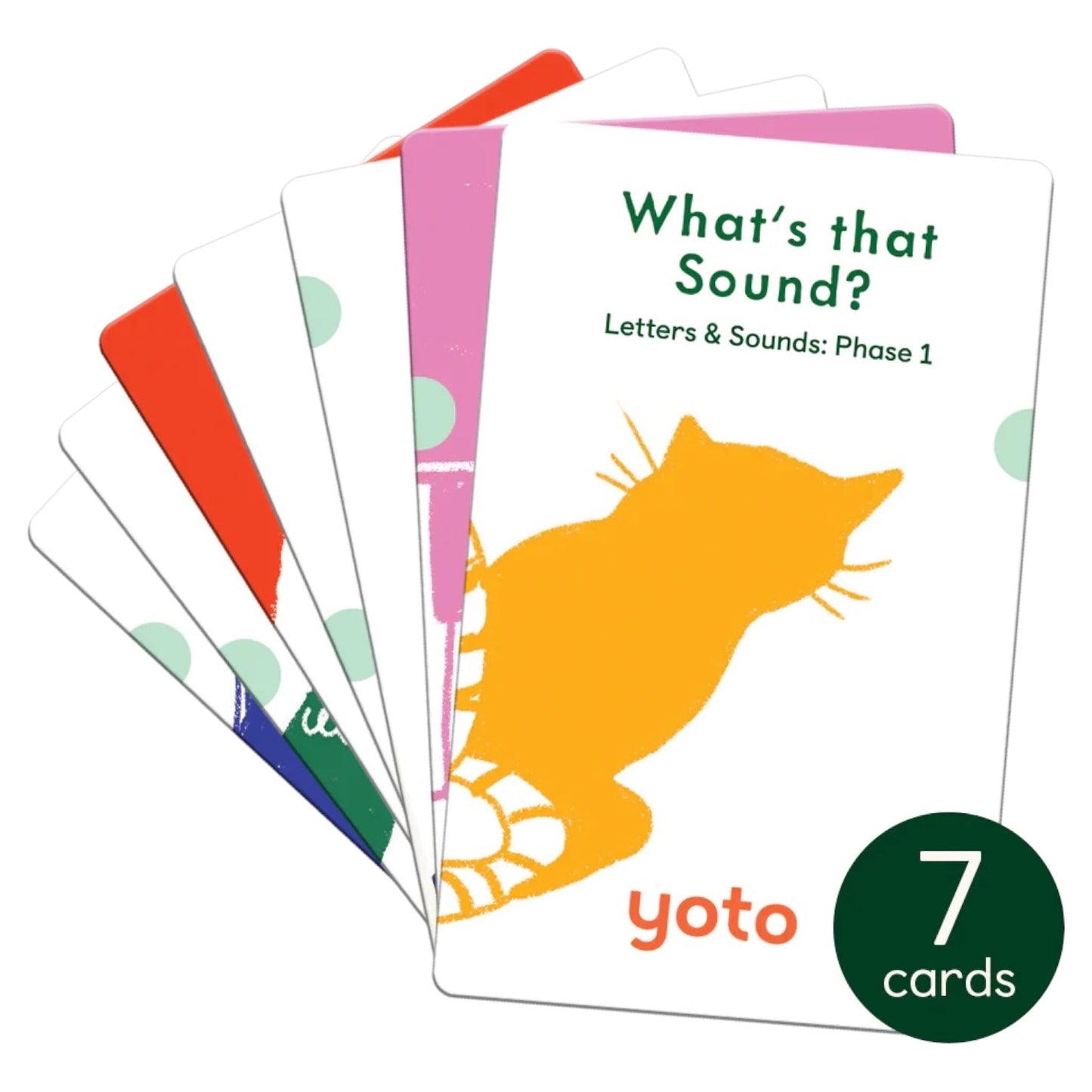 Phonics: Letters & Sounds: Phase 1 (Yoto Cards)