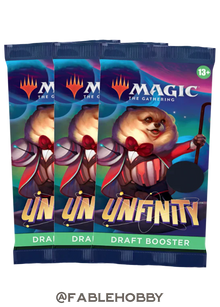 Unfinity Draft Boosters: 3 Packs