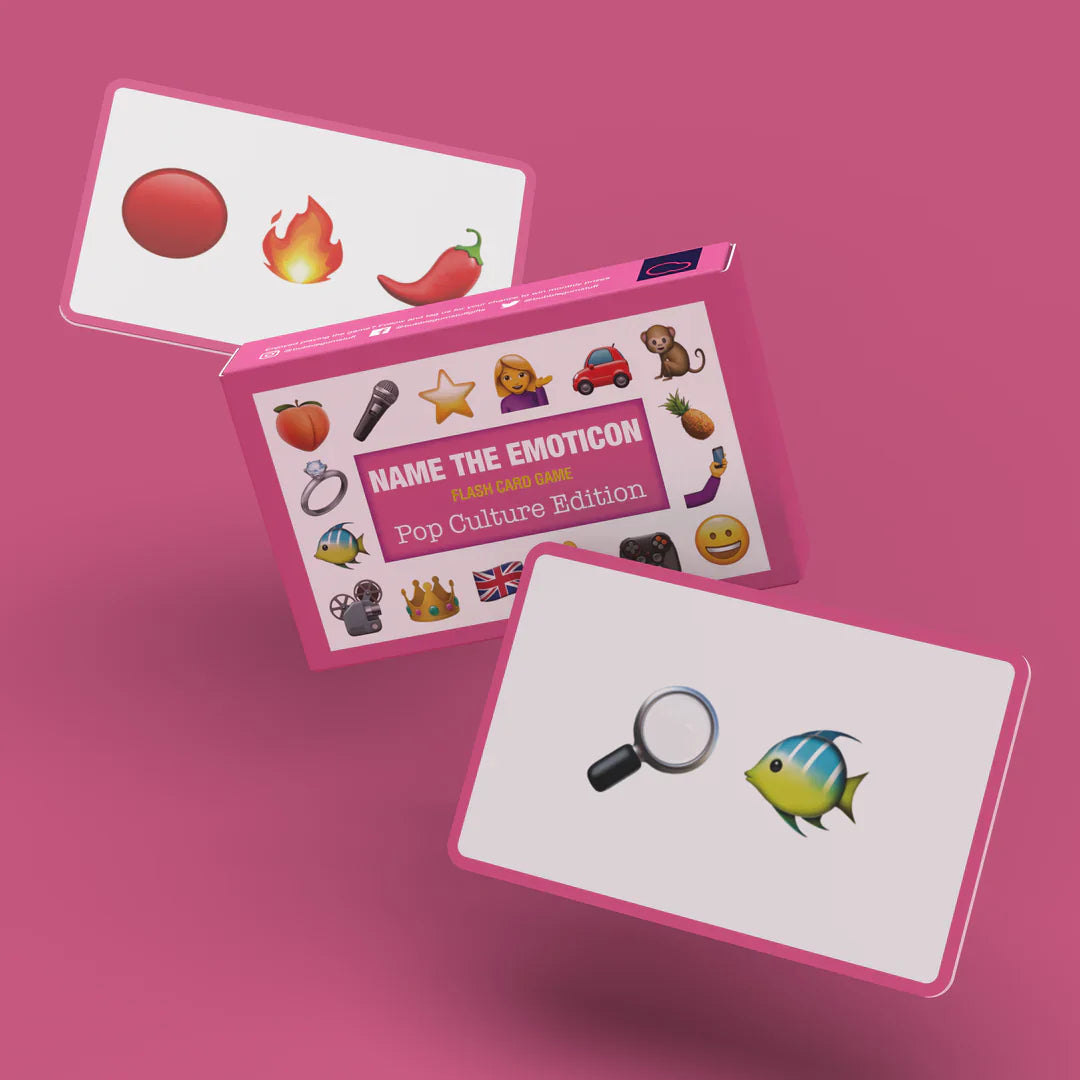 Name The Emoticon Card Game - Pop Culture