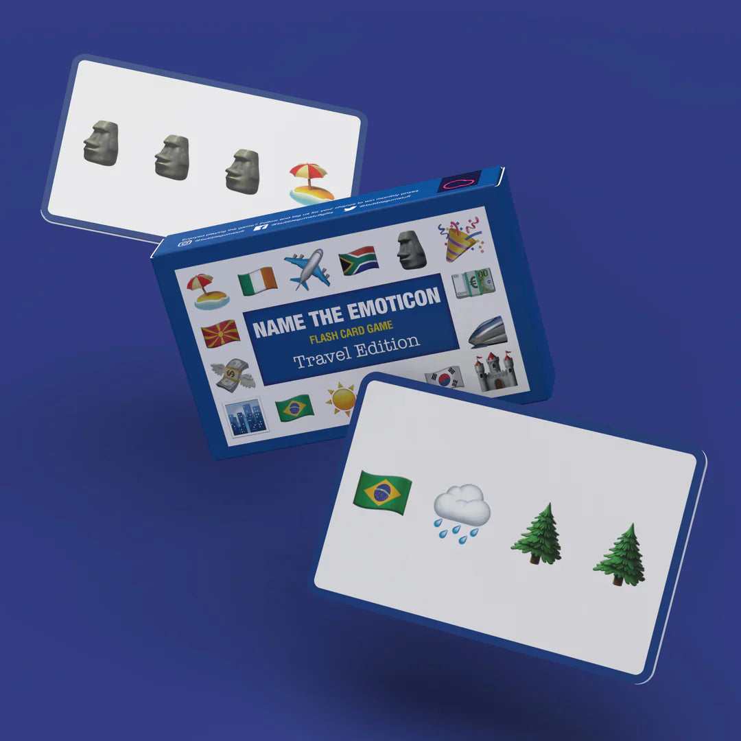 Name the Emoticon Card Game - Travel
