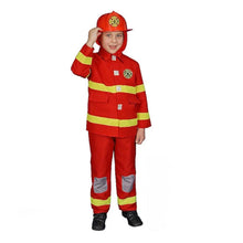 Red Fire Fighter Costume (6-10 Years)
