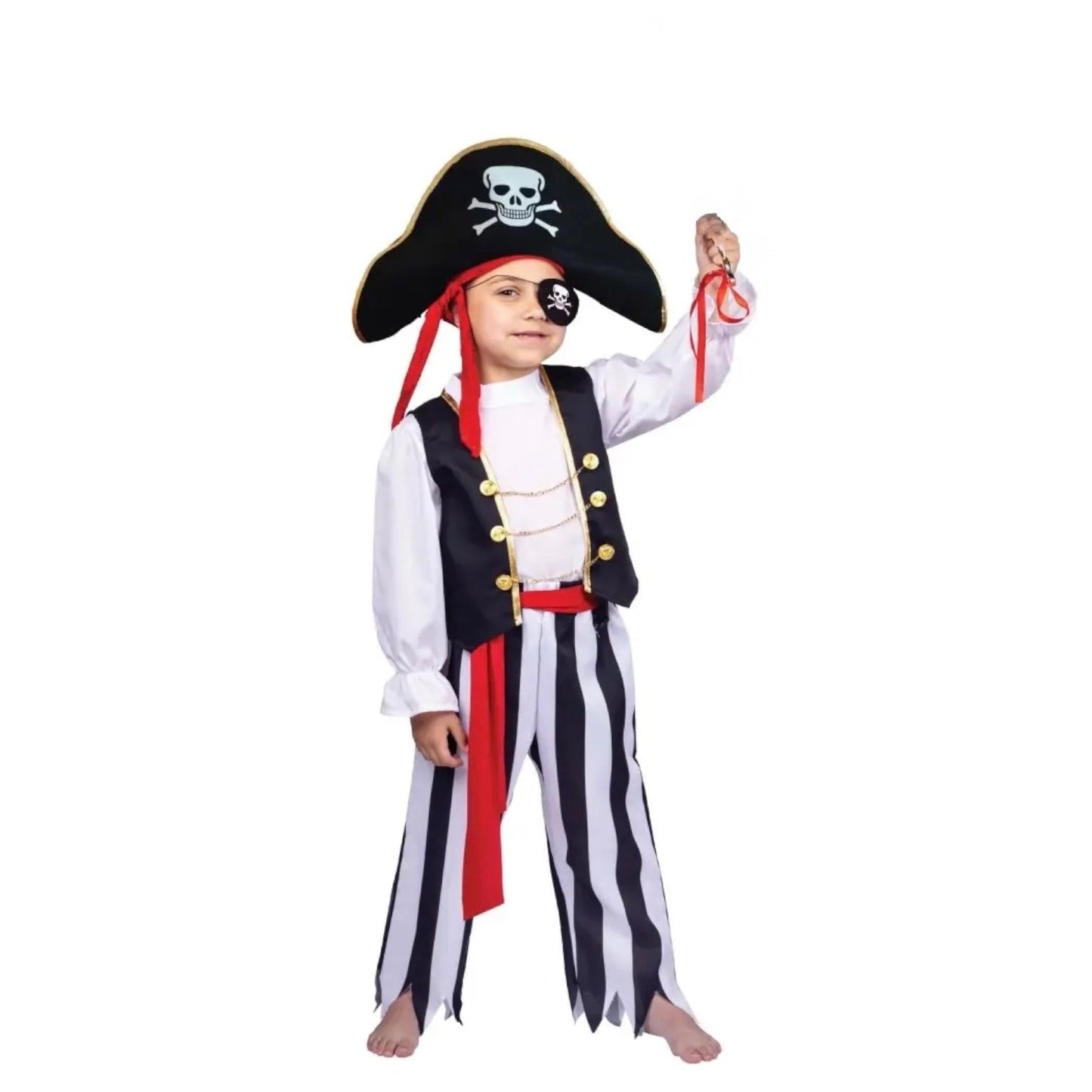 Pirate Boy Costume (6-10 Years)