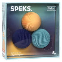 Speks Odds Silicone Magnets (Blue Lines)