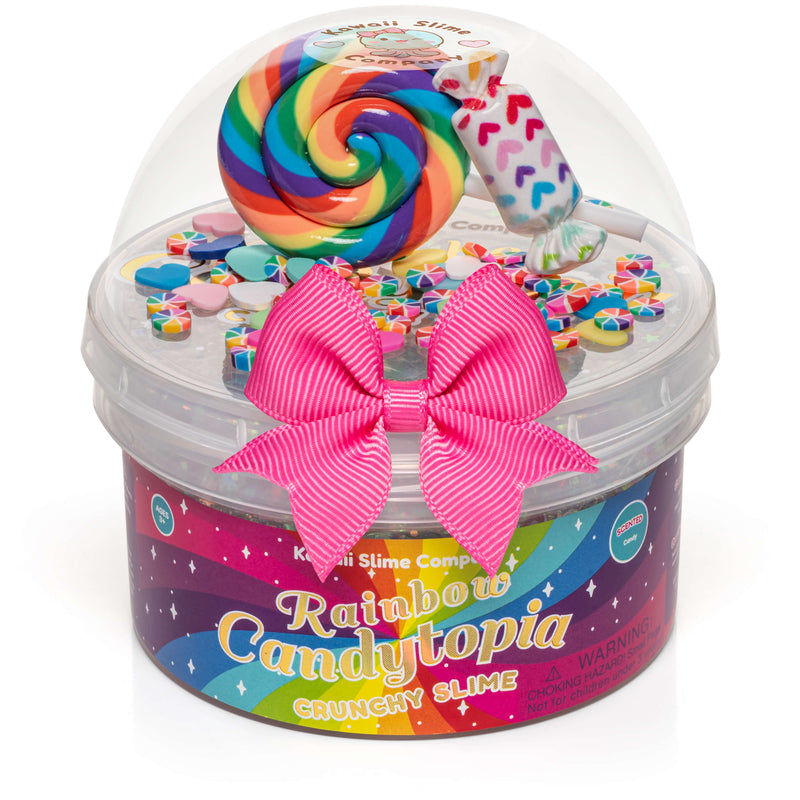 Rainbow Candytopia Crunchy Slime