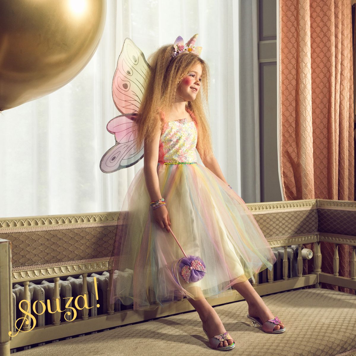 Valerie Fairy Dress and Wings Set (5-7 Years)