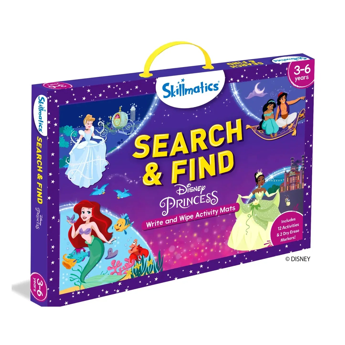 Search and Find: Disney Princess Activity Mats