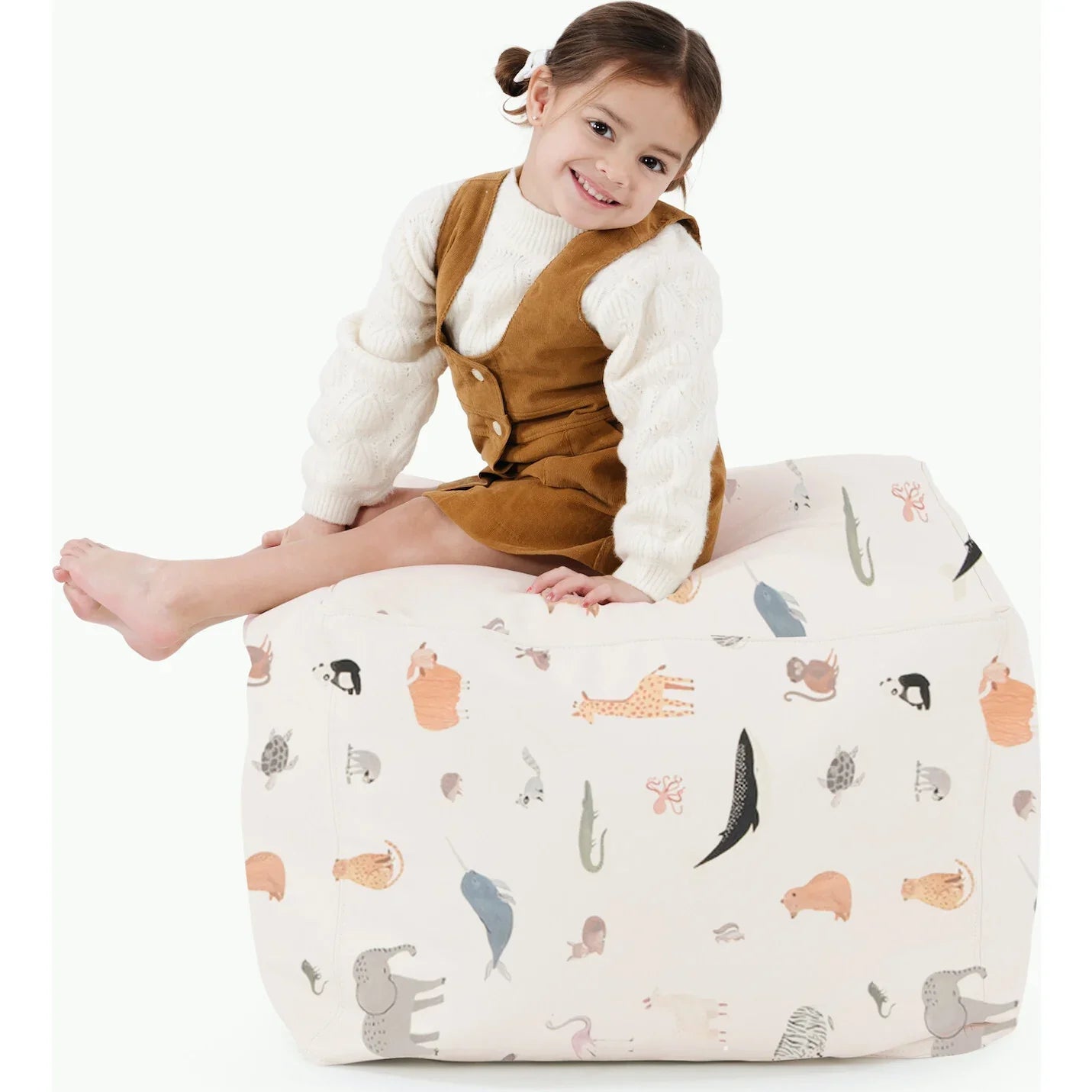 Gathre Menagerie Square Pouf