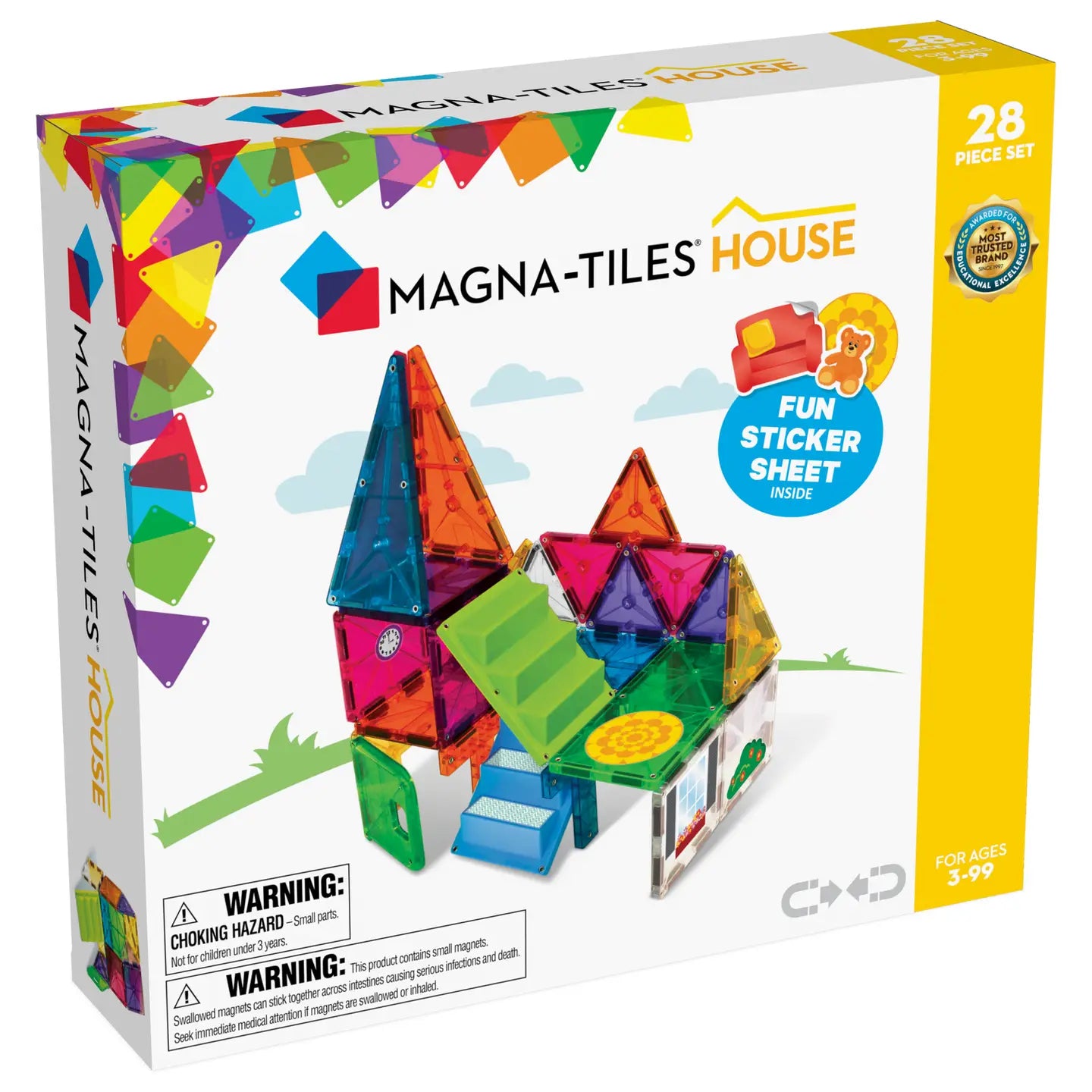 Magna-Tiles House 28-Piece Set