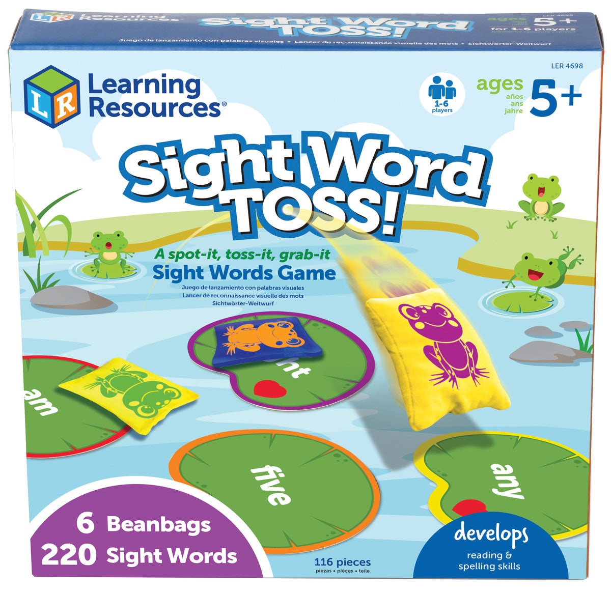 Sight Word Toss Game