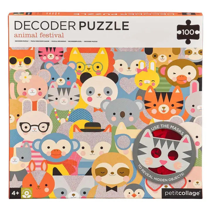 Decoder Puzzle: Animal Festival — 100 piece