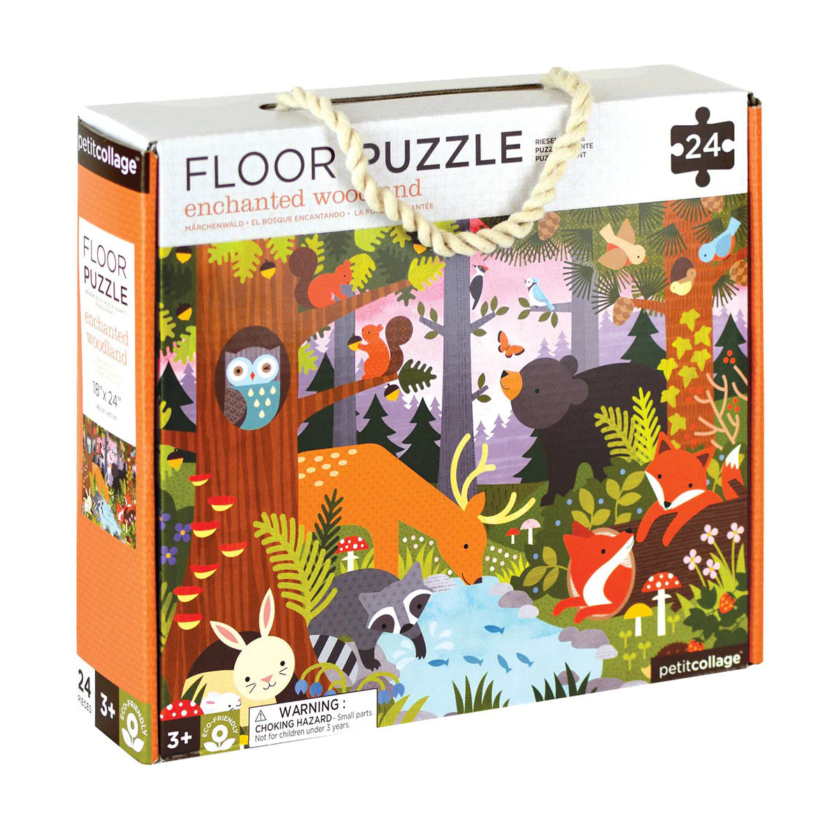 Enchanted Woodland Floor Puzzle — 24 piece