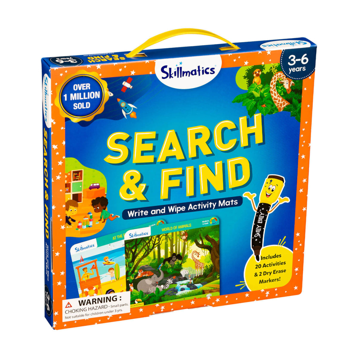 Search and Find: Wipe and Write Activity Mats